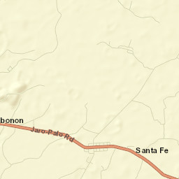 Santa Fe Street Map