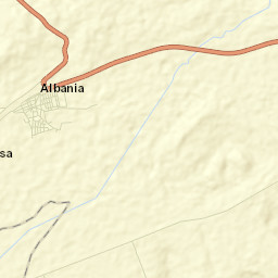 Albania Street Map