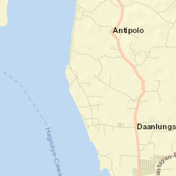 Antipolo Street Map