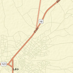 Léo Street Map