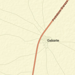 Gabarin Street Map