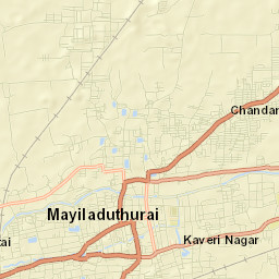 Mayiladuthurai Street Map
