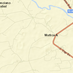 San Vicente Street Map