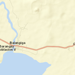 Balangiga Street Map