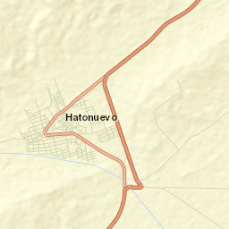 Hatonuevo Street Map