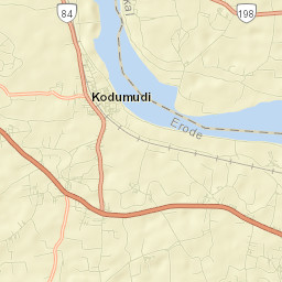 Kodumudi Street Map