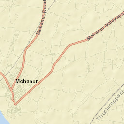 Mohanur Street Map