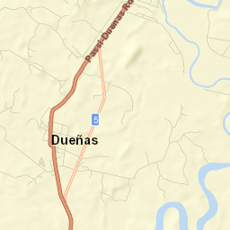 Dueñas Street Map