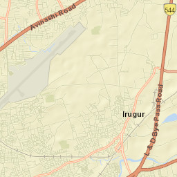 Irugur Street Map