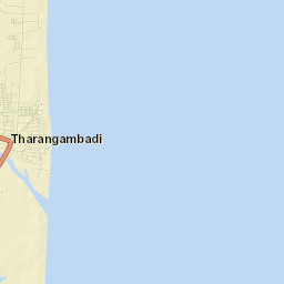 Tharangambadi Street Map