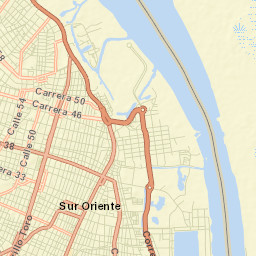 Barranquilla Street Map