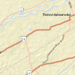 Thiruvidaimaruthur Street Map