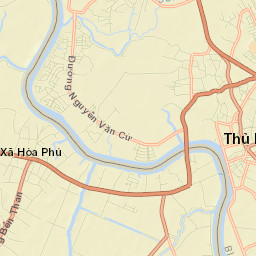 Thủ Dầu Một Street Map