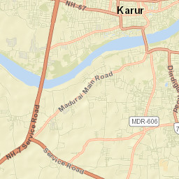 Karur Street Map