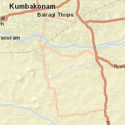 Kumbakonam Street Map