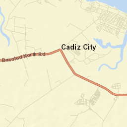 Cadiz Street Map