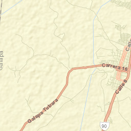 Galapa Street Map