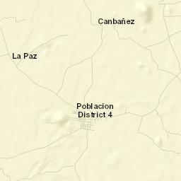 La Paz Street Map