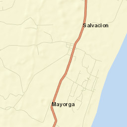 Mayorga Street Map
