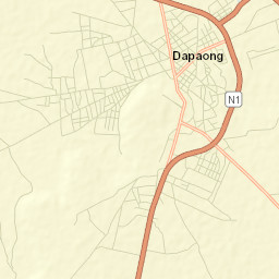 Dapaong Street Map