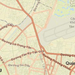 Ho Chi Minh City Street Map