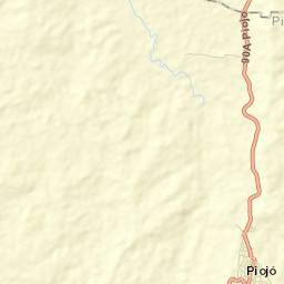 Piojó Street Map