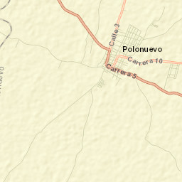 Polonuevo Street Map