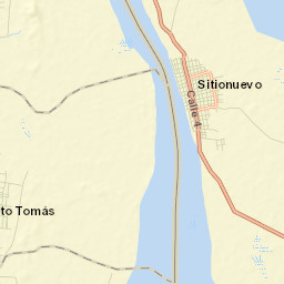 Sitionuevo Street Map