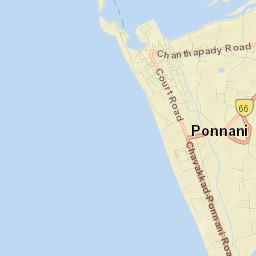 Ponnani Street Map