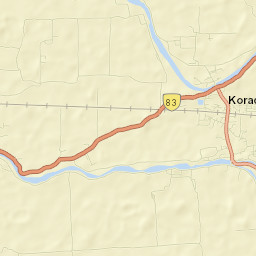 Koradachcheri Street Map