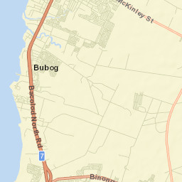 Binonga Street Map