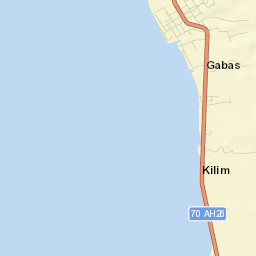 Gabas Street Map