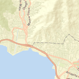 Petit Valley Street Map