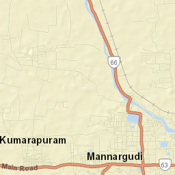 Mannargudi Street Map