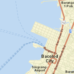 Bacolod City Street Map