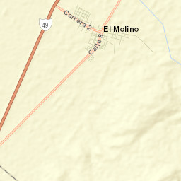 El Molino Street Map