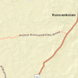 Kunnamkulam Street Map