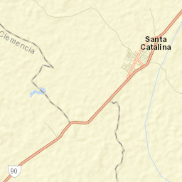 Santa Catalina Street Map