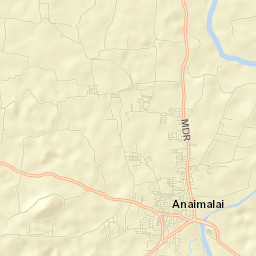 Anamalais Street Map