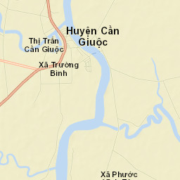 Cần Giuộc Street Map