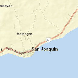 San Joaquin Street Map