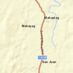 Mahaplag Street Map