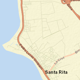 Santa Rita Street Map