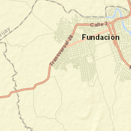 Fundación Street Map