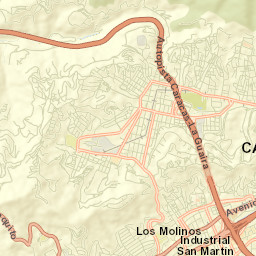Caracas Street Map