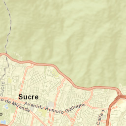 Los Dos Caminos Street Map