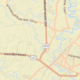 Chumphon Street Map