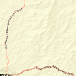 Villanueva Street Map