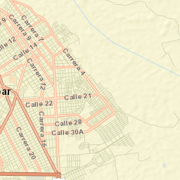 Valledupar Street Map