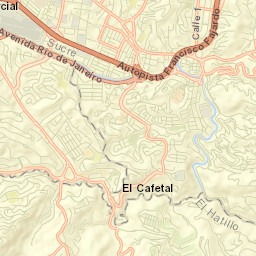 Petare Street Map